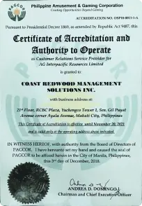 giấy chứng nhận Hello88